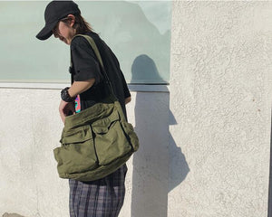 canvas messenger bags