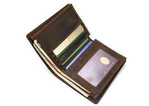 real leather wallet
