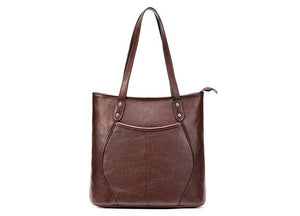 Womens Leather Tote Bag Shoulder Handbags LeatherMega