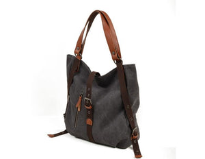 womens waxed canvas tote bag