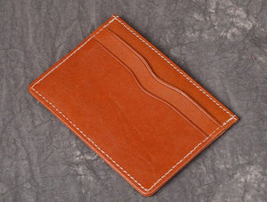 leather card holder wallet