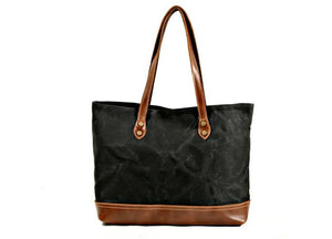 canvas shoulder tote bag
