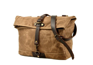 women's canvas messenger bag