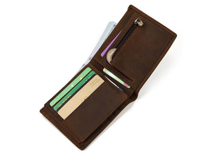 full grain leather wallet 