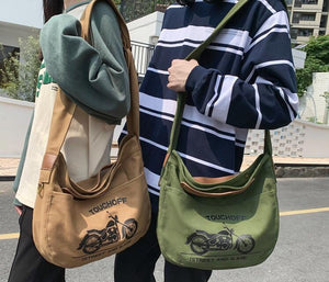 small canvas crossbody bag