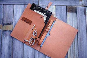 macbook pro leather sleeve
