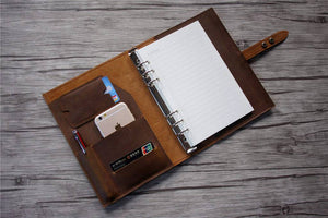 leather organizer purse