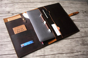 leather macbook air cover