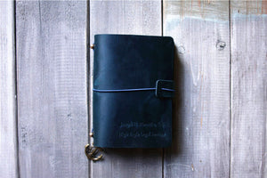 handmade traveler's notebook