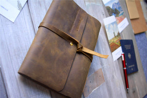 memory leather photo album 8x10