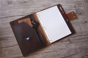 leather drawing notebook