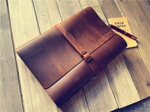 Vintage leather writing journal