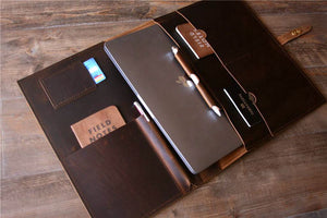 leather macbook pro 14 inch case